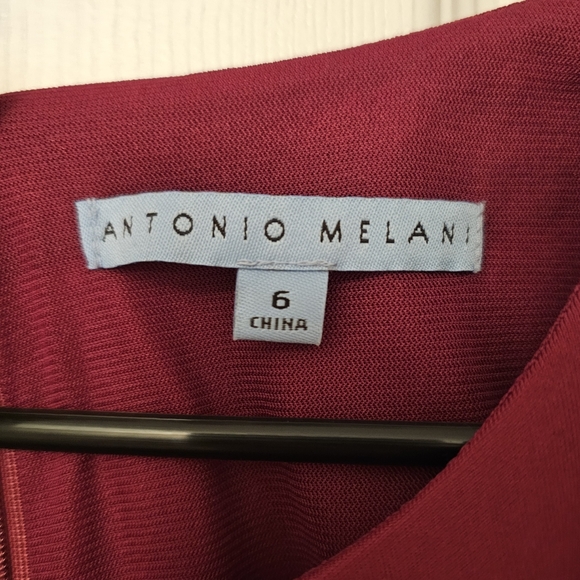 Antonio Melani Kate Cherry Jubilee Sleeveless A-line Midi Dress - Picture 3 of 7